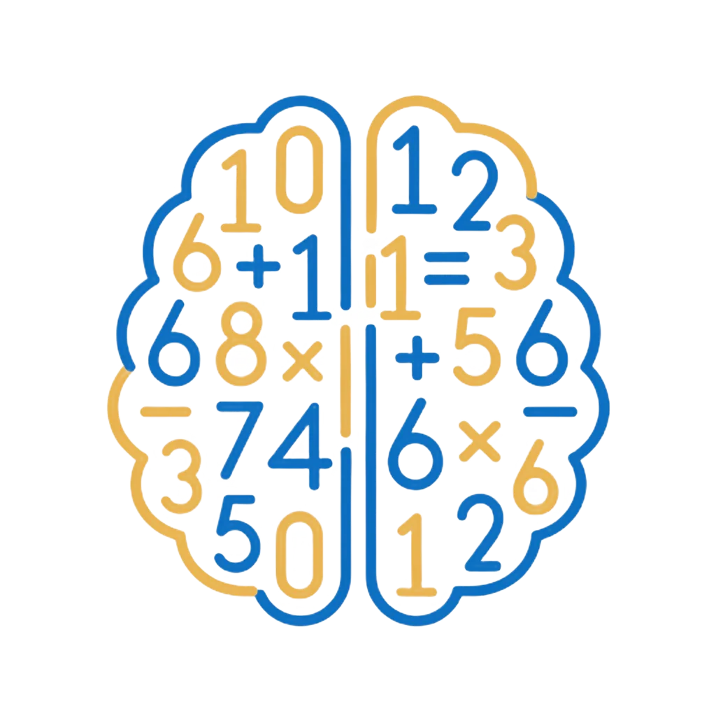 Icon for number and mental math tricks.